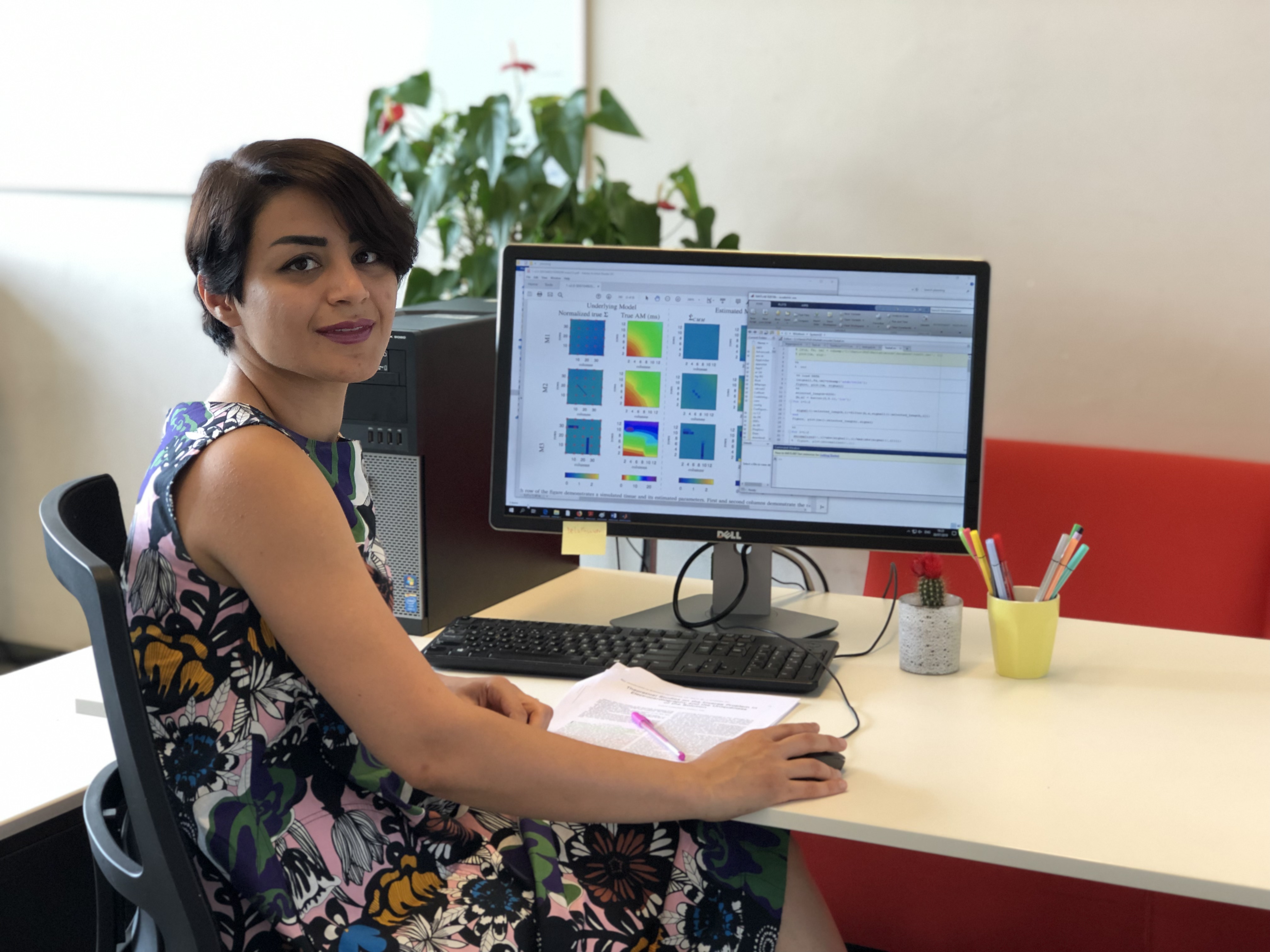 Bahareh Abdikivanani researching atrial fibrillation